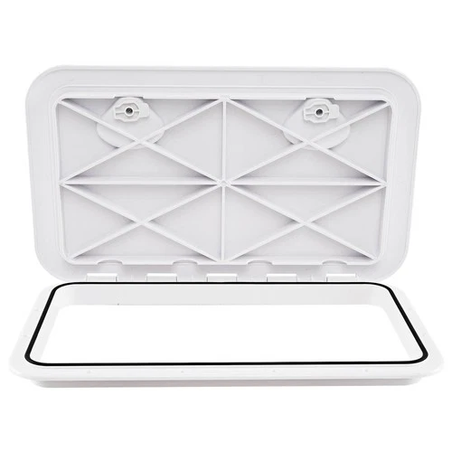 24" x 14" Boat Hatch Marine Deck Access Hatch w/180° Lid Hinge & Non-Slip