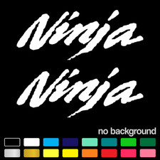  2 Decal for Kawasaki Ninja Motorcycle Sport Bike Fairing Vinyl Sticker Graphic