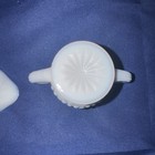 VTG Westmoreland Sugar & Creamer Set Thumbelina Milk Glass  — photo 7