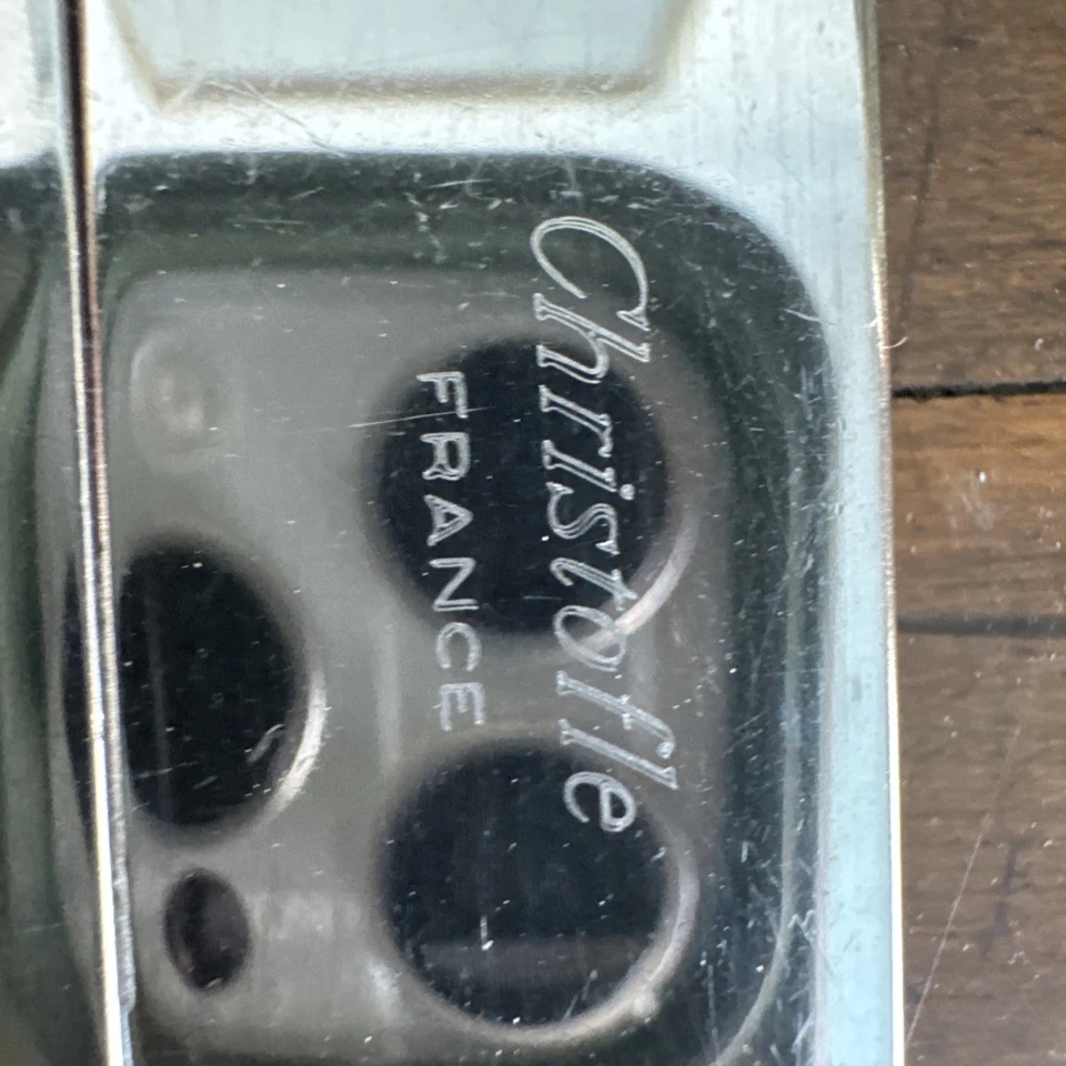 Juego de 8 cuchillos para cena y almuerzo Christofle Francia de colección Altlantide Atlantis Foto 4 de 4