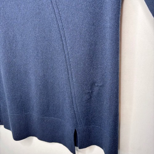 Rag & Bone Cashmere Mock Neck Sweater Womens Size Medium Blue Knitwear Quality - Picture 9 of 10