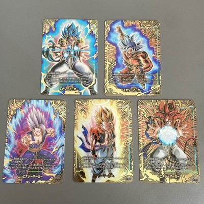 Dragon Ball Energy Marker 2nd Anniversary Edition Complete Set of 5 (Parallel)