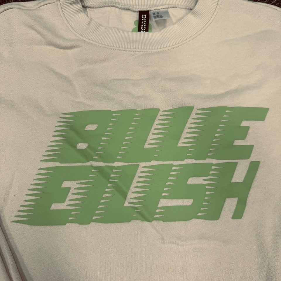 H&M Divided Billie Eilish Oversized Long Sleeve Sweatshirt Dress - Image 4 of 4