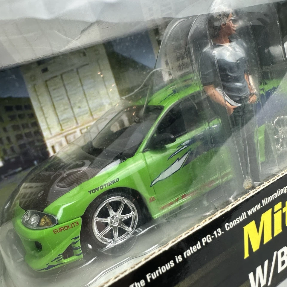 Revell 1/25 Scale The Fast & The Furious Mitsubishi Eclipse w/Brian Figure NIB - Image 2 of 4