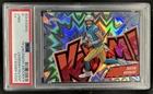 2023 Panini Absolute Justin Herbert Kaboom Horizontal SSP #2 Chargers PSA 9