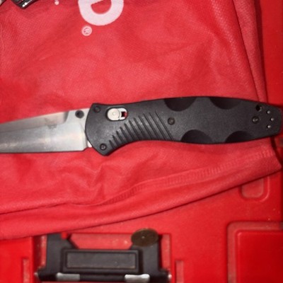 Benchmade 580 Barrage Osborne Design Axis Assist Knife - Black
