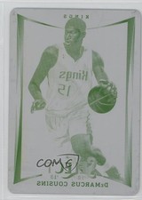 2012-13 Panini Select Printing Plate Yellow 1/1 DeMarcus Cousins #105 1u6