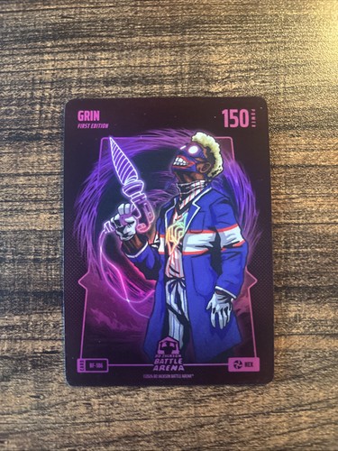 2024 Bo Jackson Battle Arena Grin Hex Battlefoil First Edition #BF-186