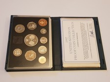 Royal Mint 1997 United Kingdom Proof Coin Collection - 10 Coin Year Set