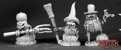 PUMPKIN HORRORS Reaper Miniatures Dark Heaven Legends REM03356 Halloween