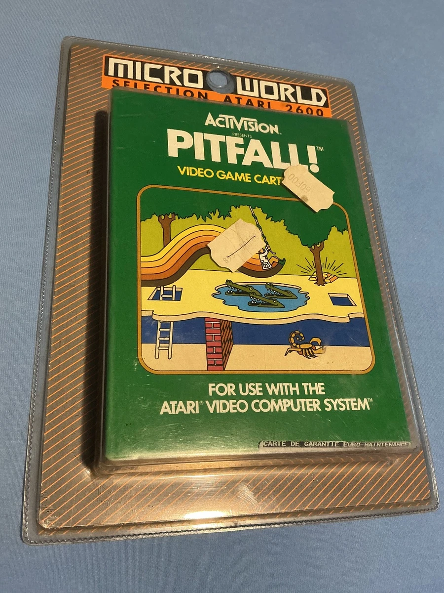 Boite abimée : PITFALL II Atari 2600 + notice complet | UK