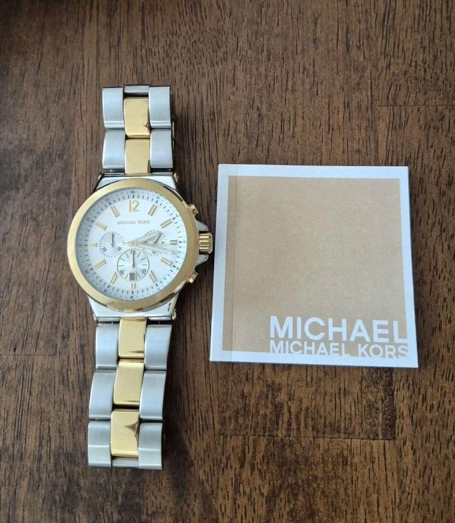 Orologio Michael Kors MK 8277 Uomo Cronografo Cassa 45mm Data Quarzo 