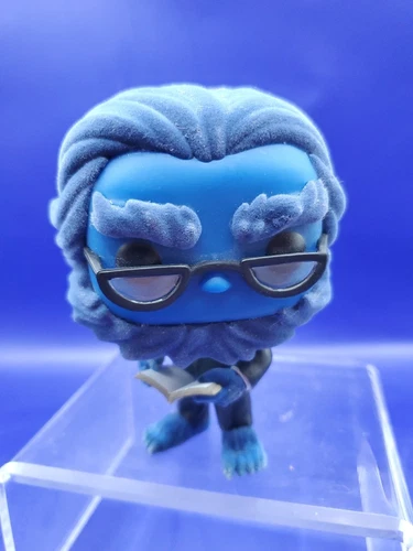 Funko Pop! Marvel - Beast (Flocked) - Walmart (Exclusive) #643 Loose No Box