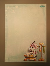 Diddl A4 Writing Paper Sheet - N°120 – Original Vintage Stationery – Collectible