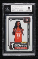 2025-26 Instant WNBA Draft Night /744 Aneesah Morrow BGS 9 MINT Rookie RC 14t3