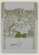 2017 Panini Playoff Rookie Signatures Printing Plate Yellow 1/1 Josh Jones 2jq