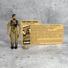 Vintage GI Joe Clutch v2 Action Figure Complete w File Card 1984 Hasbro ARAH