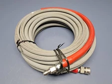 Pressure-Pro 6000 PSI - 3/8" R2 - 50' Grey Quality Pressure Hose w/Quick Connect