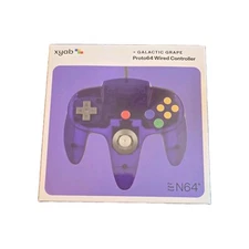 Nintendo 64 XYAB High Quality Controller Proto64 Funtastic Grape Purple
