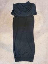 halston heritage dress XS Shawl Scoop Dress