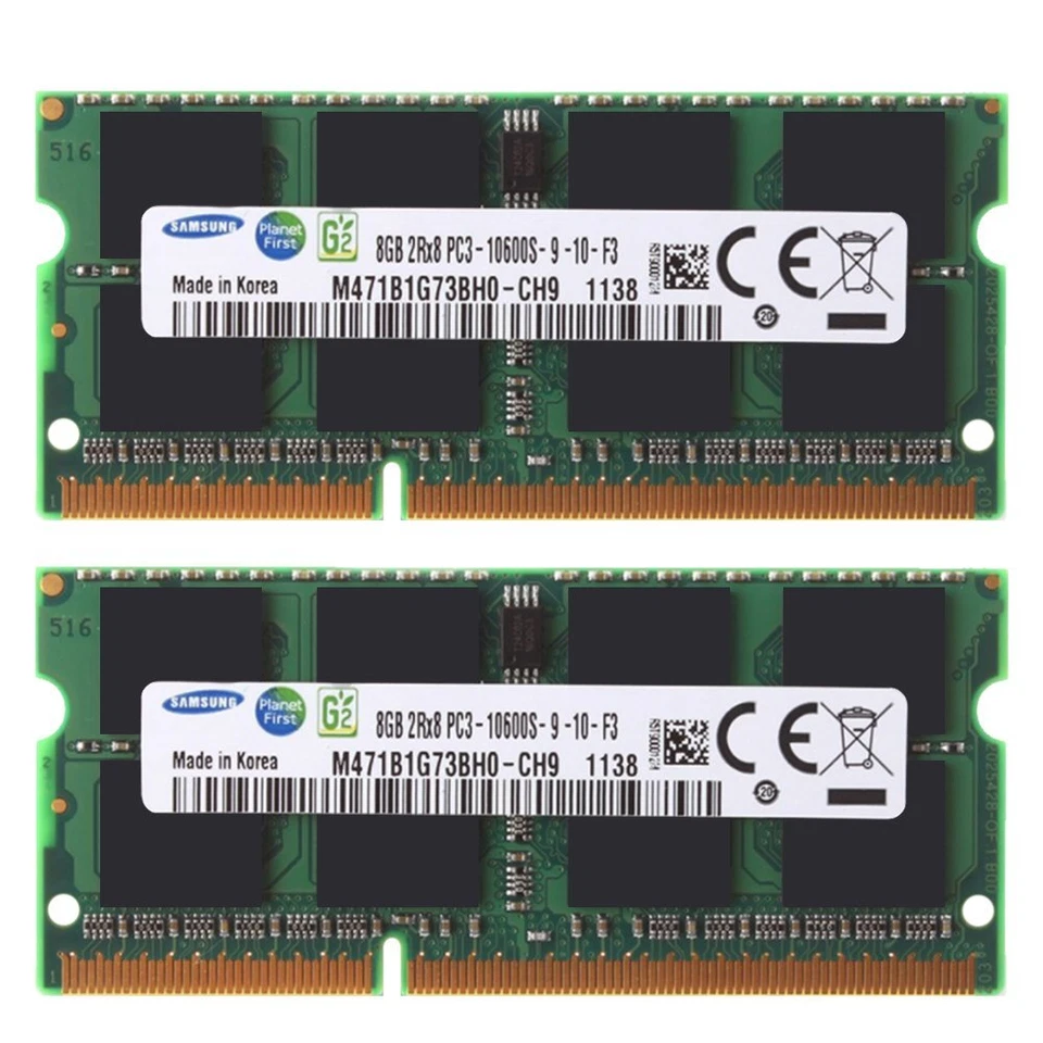 Samsung 16GB 8GB 4GB DDR3 1333MHz PC3-10600S 204Pin SODIMM Laptop Memory LOT UK - Image 4 of 4