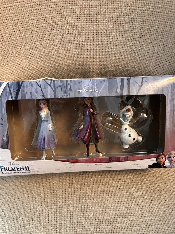 Two Frozen Ornament Sets