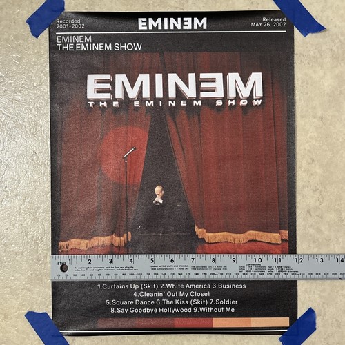 Eminem The Eminem Show ✅ Hip Hop Rap Music ✅ Canvas Poster Wall Art ✅ 12x18 inch - Picture 3 of 4