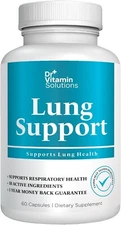 Lung Health, Lung Cleanse & Support Supplement Butterbur, Quercetin, Bromelain