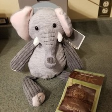 Retired Scentsy Buddy Ollie The Elephant Plush 16" NIB With Scent