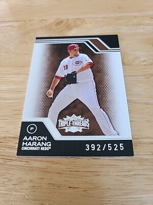 2008 Topps Triple Threads Sepia /525 Aaron Harang #237 Reds $$$