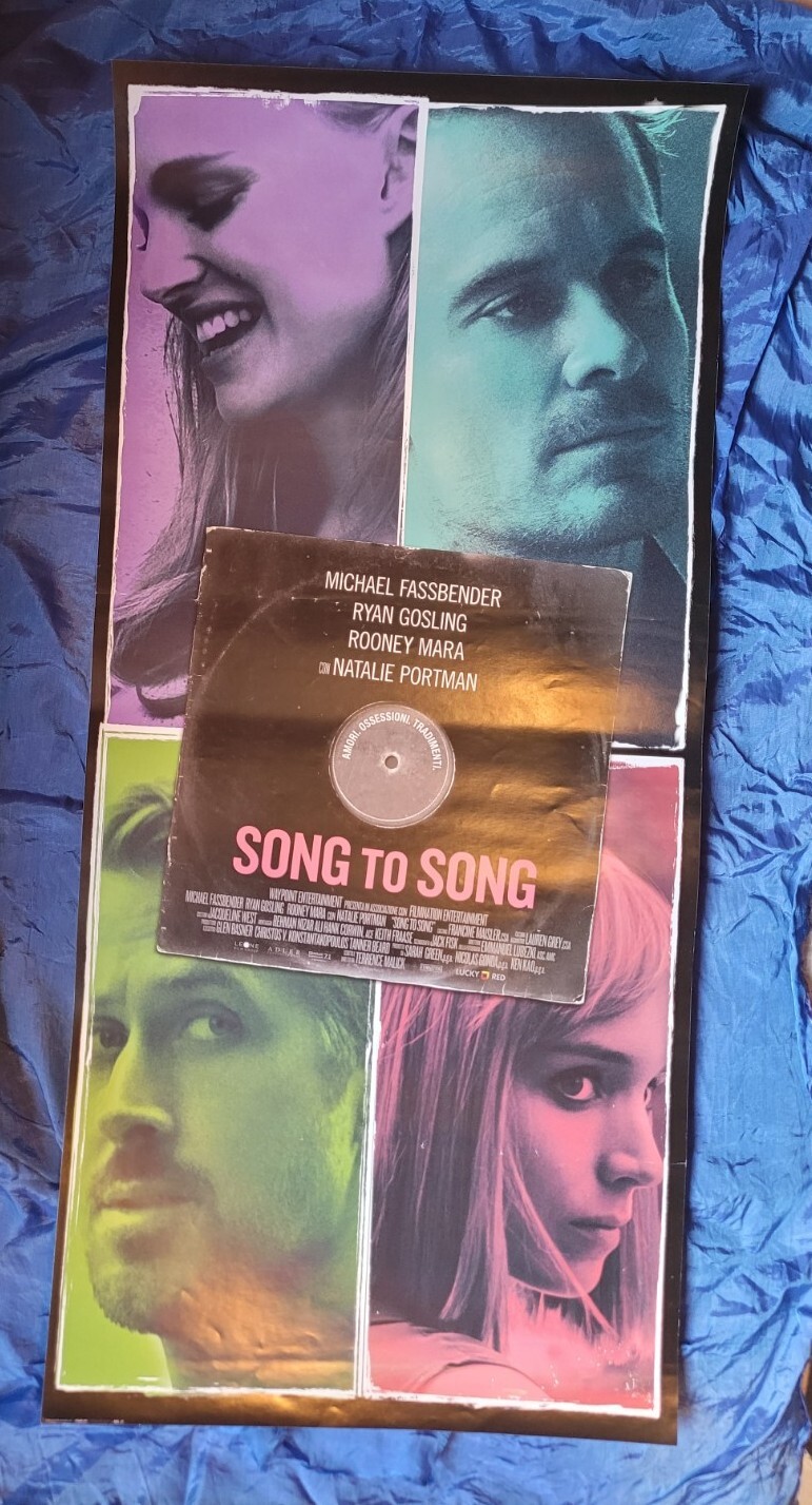 Locandina originale film Song to Song (2017) - Regia di Terrence Malick