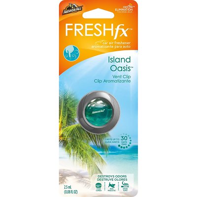 Armor All FRESHfx Car Air Freshener Vent Clip, Island Oasis