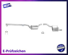 Auspuffanlage für Ford Focus DFW 2.0 16V Auspuff Endtopf Mitteltopf Schelle