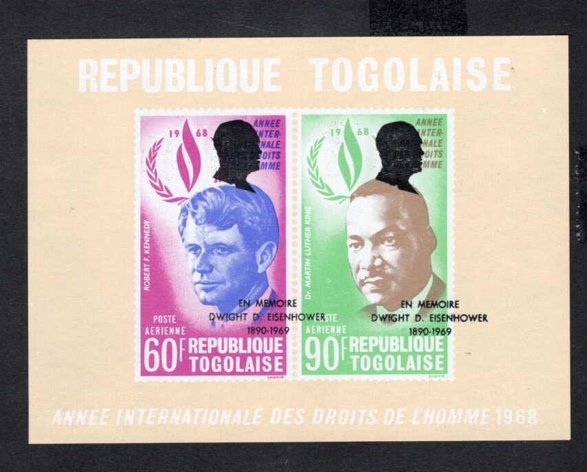 Togo 1970 block of stamps Mi#bl.46 START8%ONLY MNH CV=50$