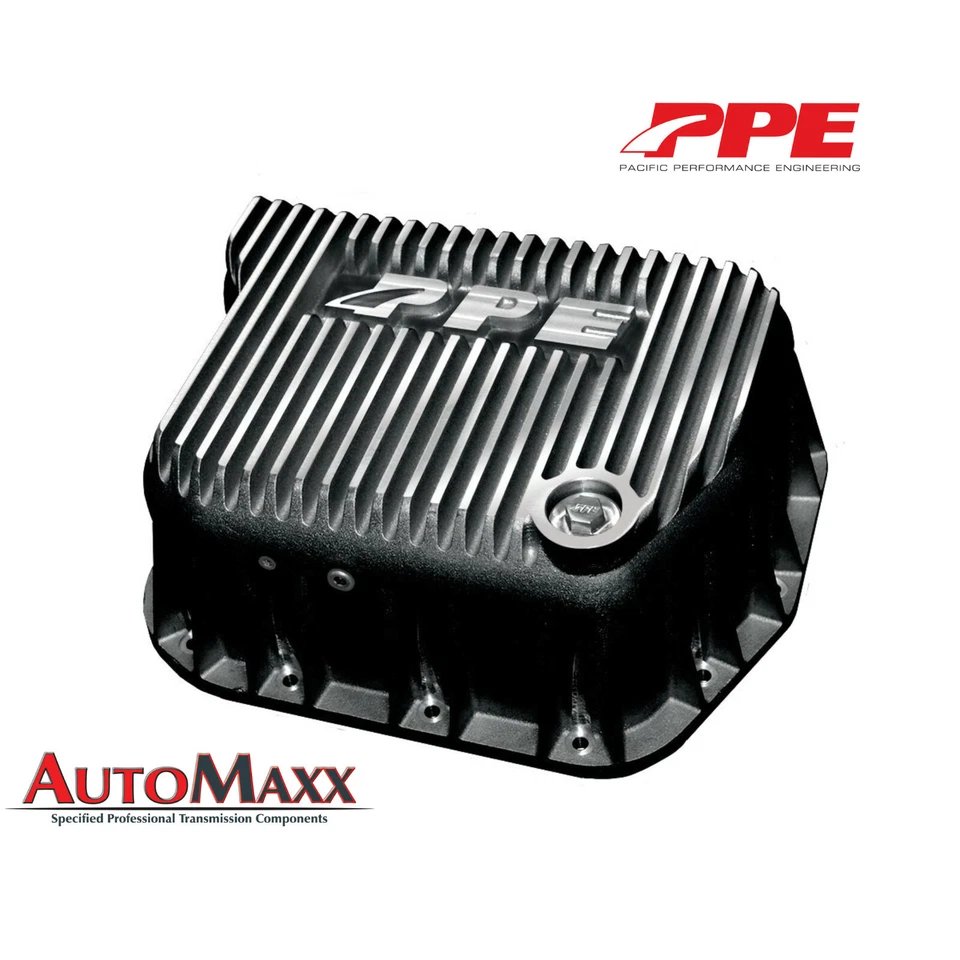 Pan de transmisión de aluminio profundo de alta resistencia PPE 228051010 para modelos Dodge - cepillado Foto 2 de 4