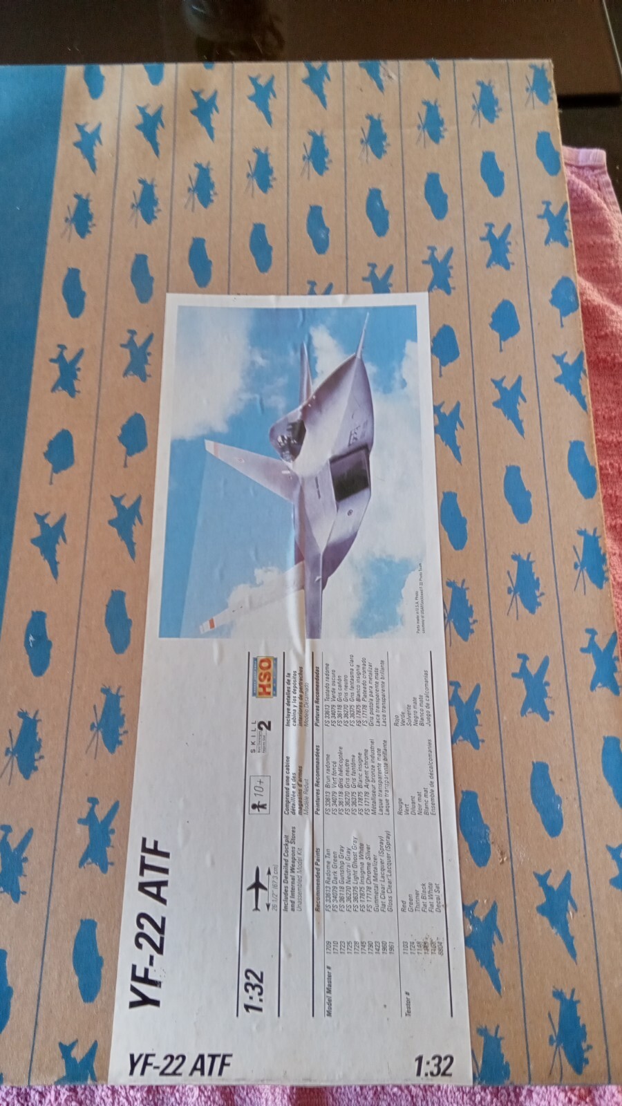 Testors 132 Yf22 ATF eBay