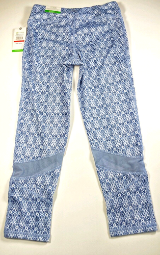 Yoga Capri Leggings NEW Gaiam Women's S Om Align Essie Pants Stonewash Blue - Picture 2 of 7