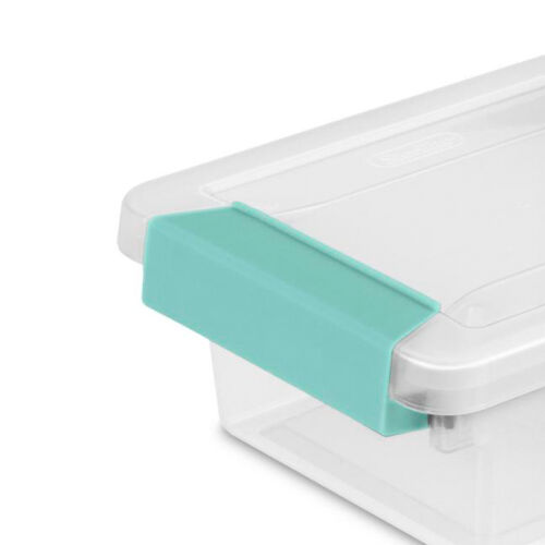Sterilite Clip Box, Stackable Small Storage Bin with Latching Lid - Picture 9 of 48