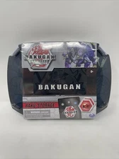 Bakugan Baku-Storage Case Armored Alliance Black/Blue Howlkor x Ramparian NEW