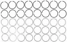 Piston Ring Set  Mahle Original  51617.030