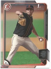 Andrew Suarez San Francisco Giants 2015 Bowman Draft Prospect