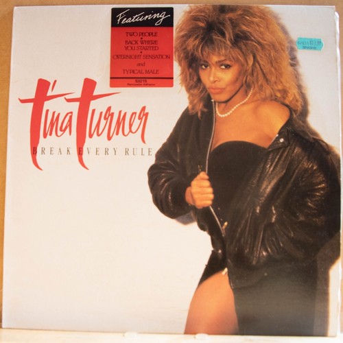 TINA TURNER - BREAK EVERY RULE - Vinyl LP - Interfusion - 1986 - VG (2673) - 第 1/5 張圖片