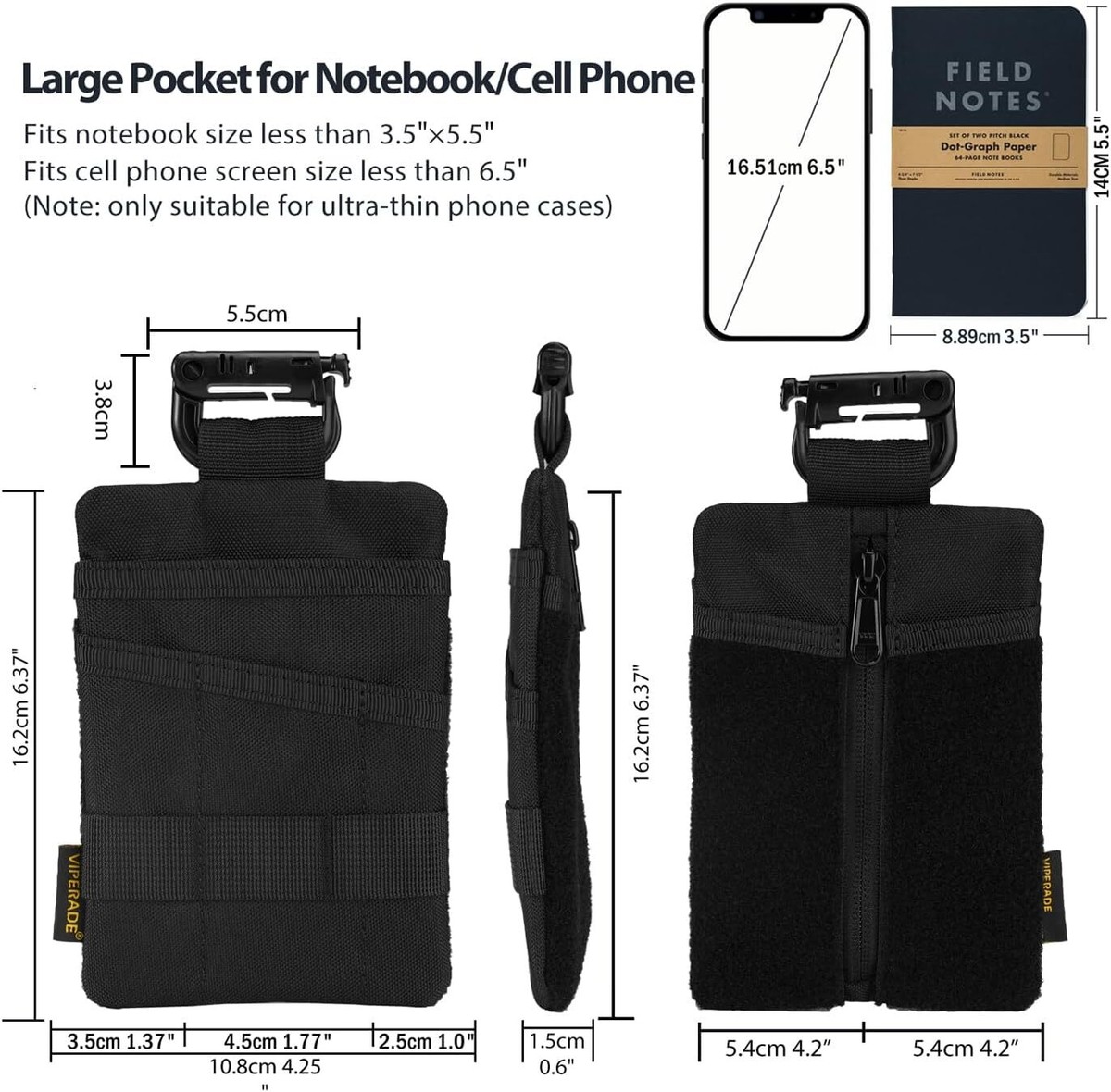 VAULT EDC Organizer ベルクロ パッチ バッグ s-l1200.jpg
