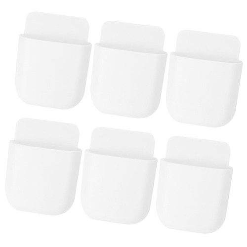 6 Pcs Mobile Phone Remote Control Storage Box Controller Holder Wall - 第 7/12 張圖片