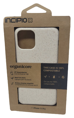 Incipio OrganiCore Case for Apple iPhone 11 Pro 5.8'' Organic Oatmeal Beige White
