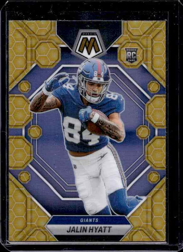 2023 Panini Mosaic Jalin Hyatt #329 Rookie Honeycomb SSP