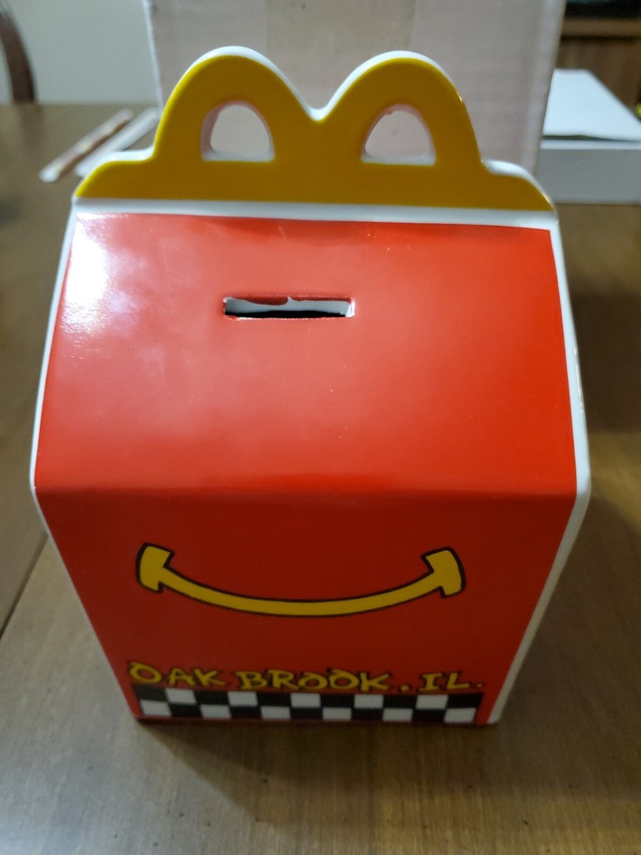 McDonald's Collectors Club 1996 Convention Ceramic HAPPY MEAL BOX