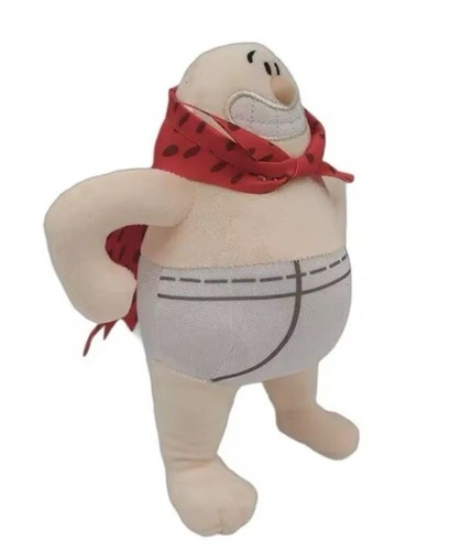 Captain Underpants Plush Doll Figure Stuffed Animal Soft Toy 8 inch Xmas Gift - Picture 5 of 5
