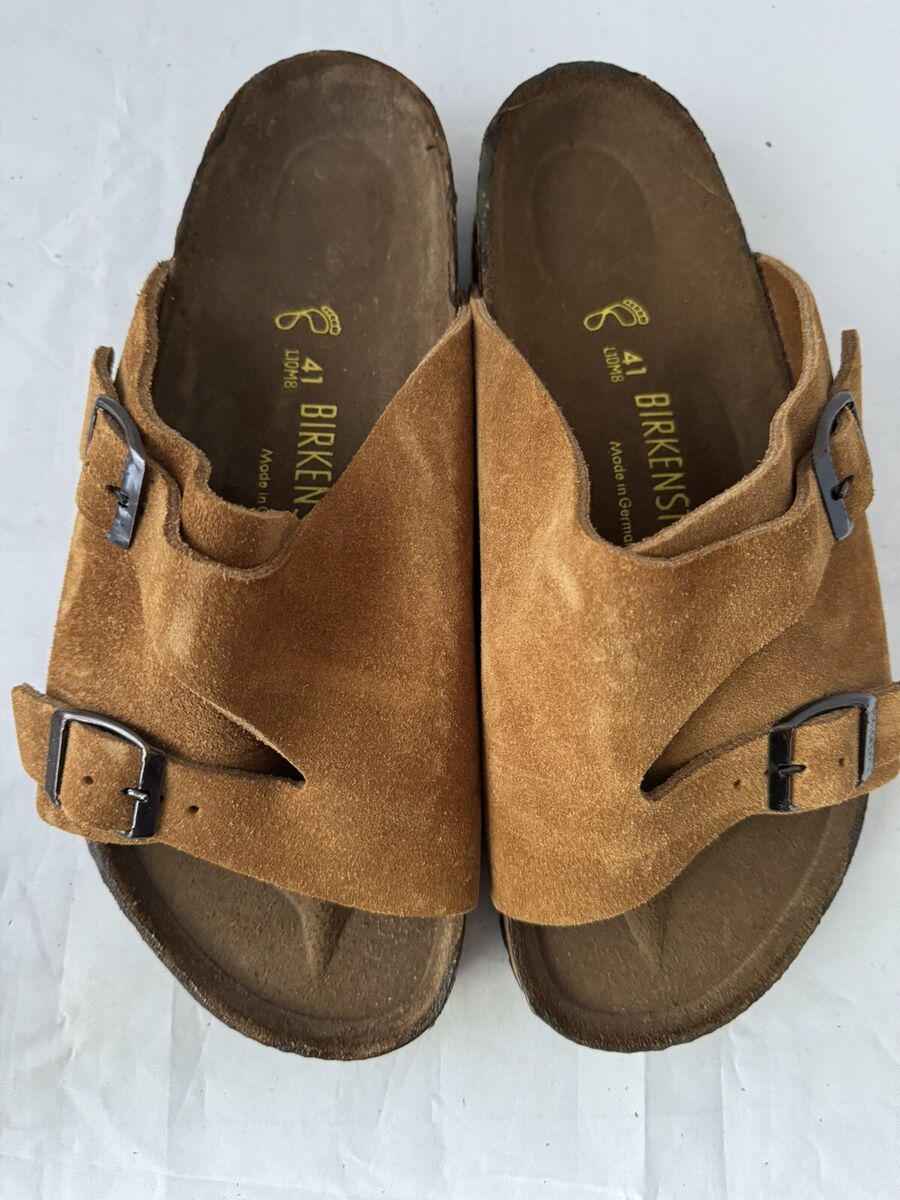 NWB Birkenstock Zurich Men's Size EU 41 US 8 Veloursleder NWB Birkenstock Zurich Men's Size EU 41 US 8 Veloursleder
