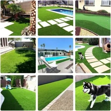 Artificial Grass Mat Synthetic Landscape Fake Lawn Pet Dog Turf Garden